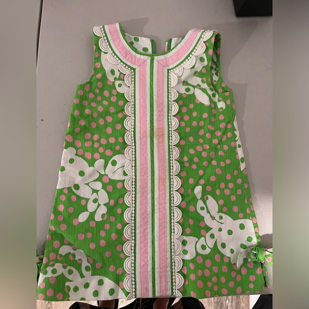 Vintage Lilly Pulitzer Originals “not so crabby” shift dress.